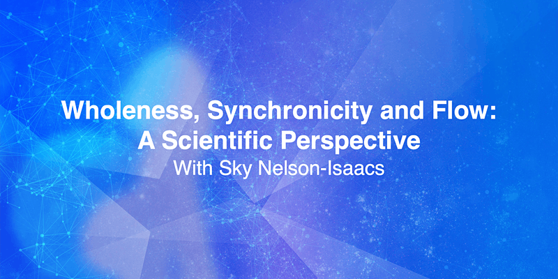 Wholeness, Synchronicity and Flow: A Scientific Perspective