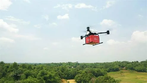 JD.com racks up drone delivery first