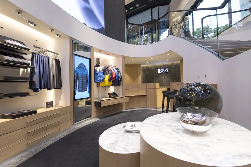 Hugo Boss revamps Paris store with omnichannel in mind