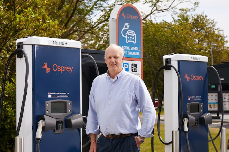 EV industry veteran Alex Bamberg joins Osprey Charging