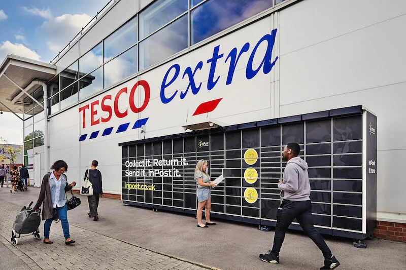 Tesco strikes InPost automated parcel machines deal