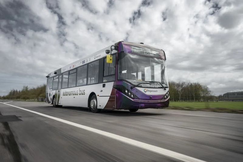 Autonomous bus service starts on-road testing in Scotland 