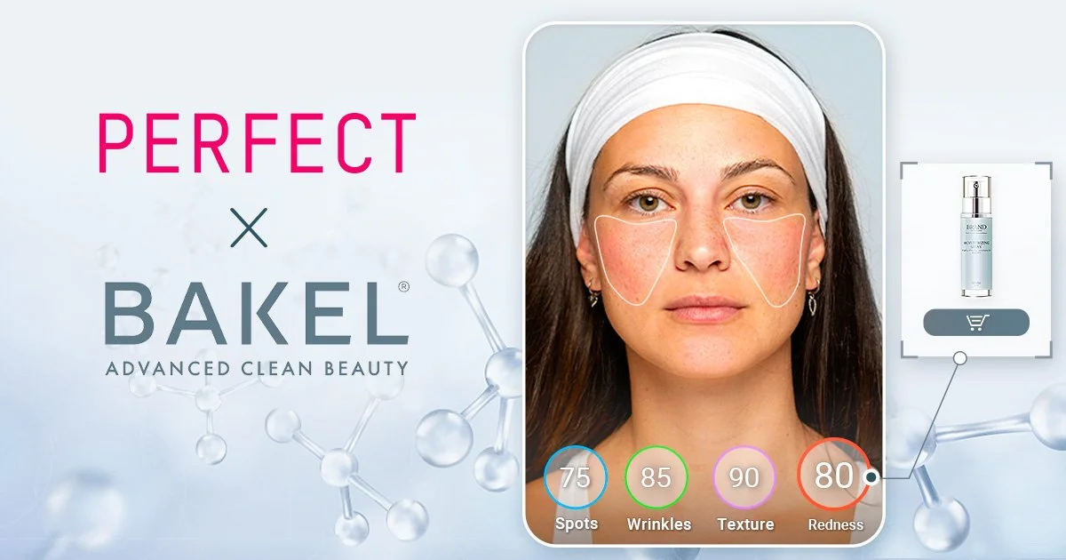 Bakel taps Perfect Corp. AI and AR tech for skin condition tool