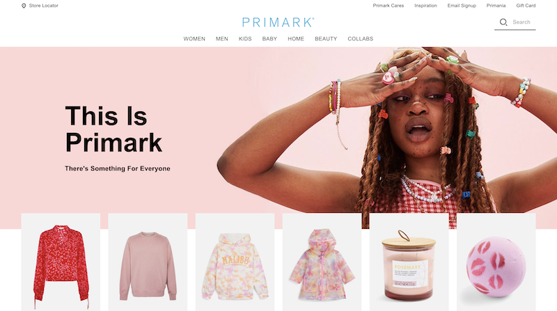 Primark preps childrenswear Click and Collect trial 