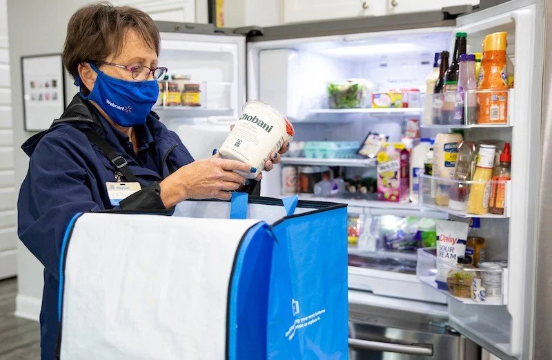 Walmart+ and InHome direct to fridge delivery service combine