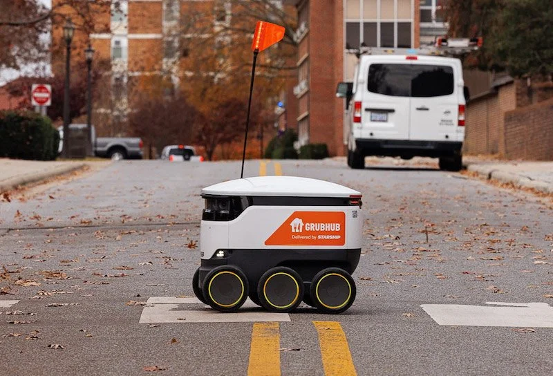 Starship Technologies and Grubhub expand autonomous delivery tie up to more universities