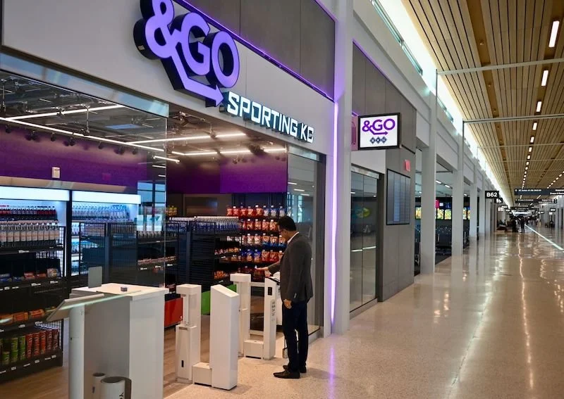 New Kansas City International Airport terminal features Amazon Just Walk Out and Amazon One tech