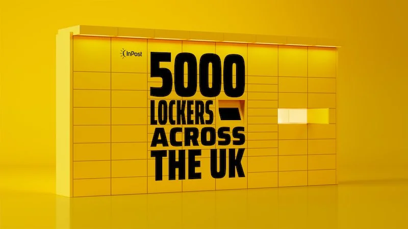 Collect, return and send: InPost notches up 5,000 parcel lockers milestone in the UK