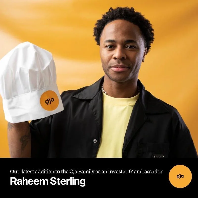 Ethnic grocery delivery startup Oja bags footballer Raheem Sterling as angel investor