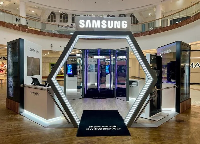 Samsung UK plugs new Galaxy S23 phone series with immersive pop-up roadshow