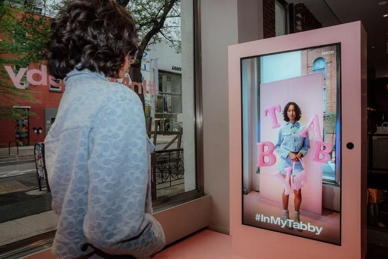 Coach teams with Zero10 to promote Tabby bag via augmented reality storefront in New York