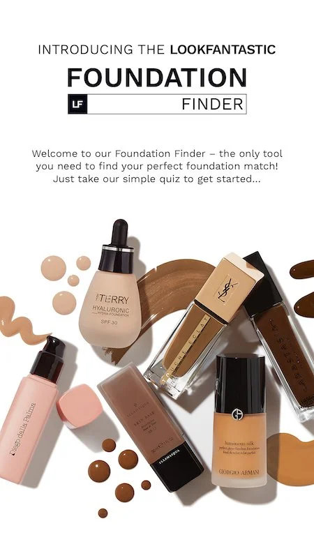 Pureplay LOOKFANTASTIC launches data driven Foundation Finder e-commerce tool