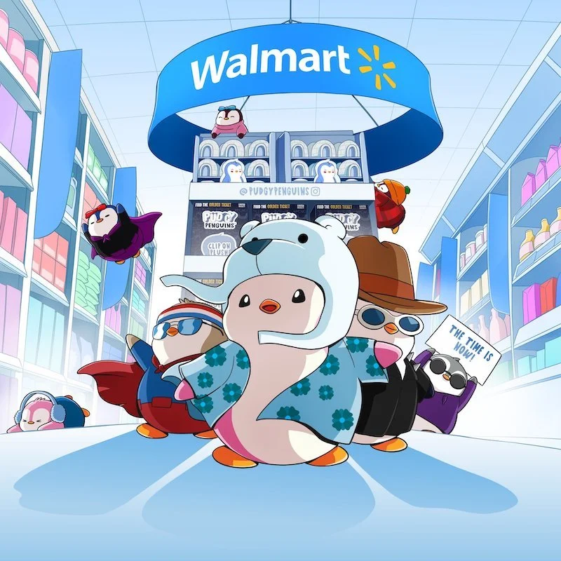 Web3 and blockchain technology powered Pudgy Penguins toyline lands in Walmart stores