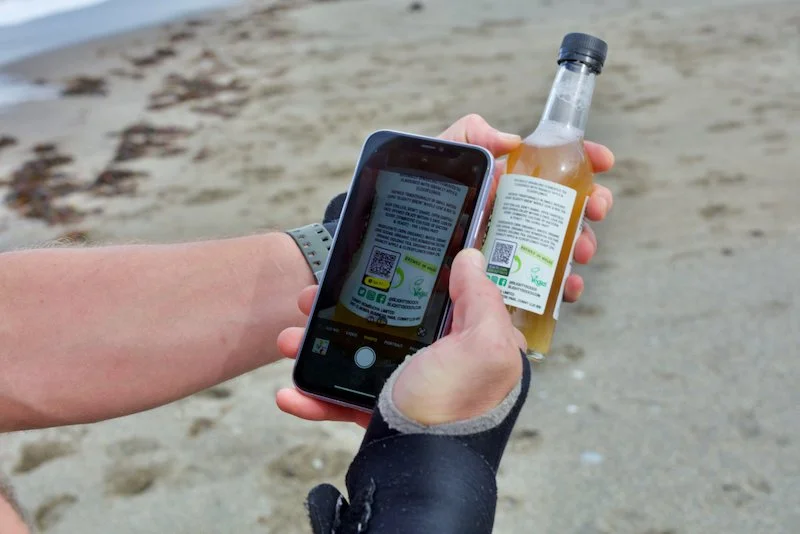 Polytag serves up on-pack QR codes with new Blighty Booch Kombucha partnership