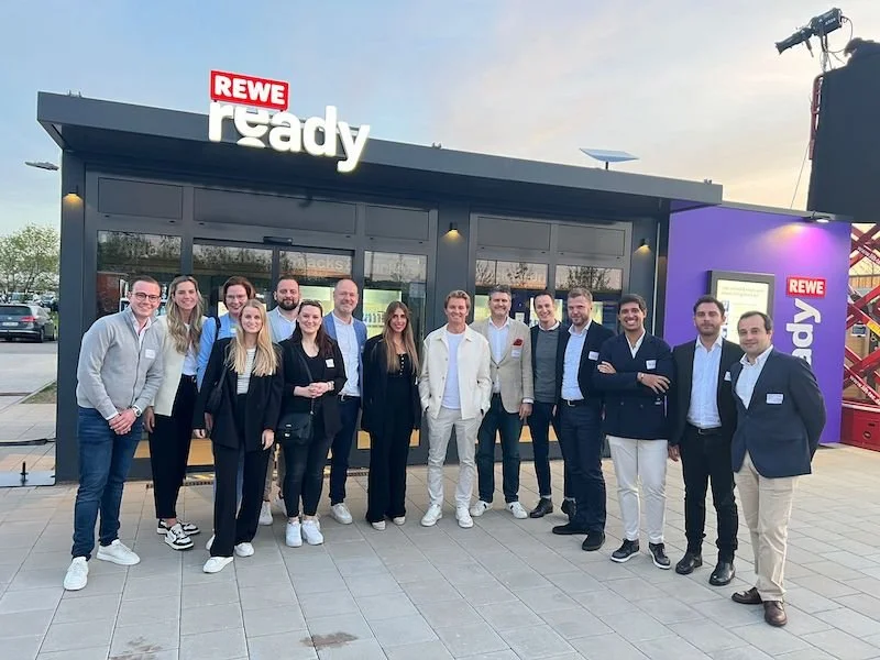 New EnBW Energie Baden-Württemberg EV charging station includes REWE Ready autonomous microstore