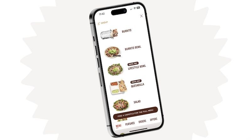 Chipotle Mexican Grill launches new mobile app for UK market and offers free meals for first digital purchases
