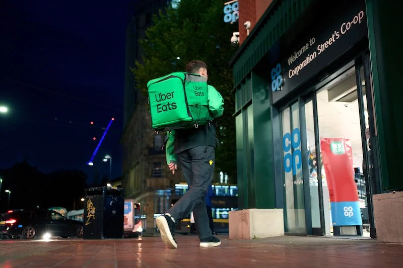 Co-op launches 24 hour delivery service in Leeds, London and Manchester via Deliveroo, Just Eat, Uber Eats