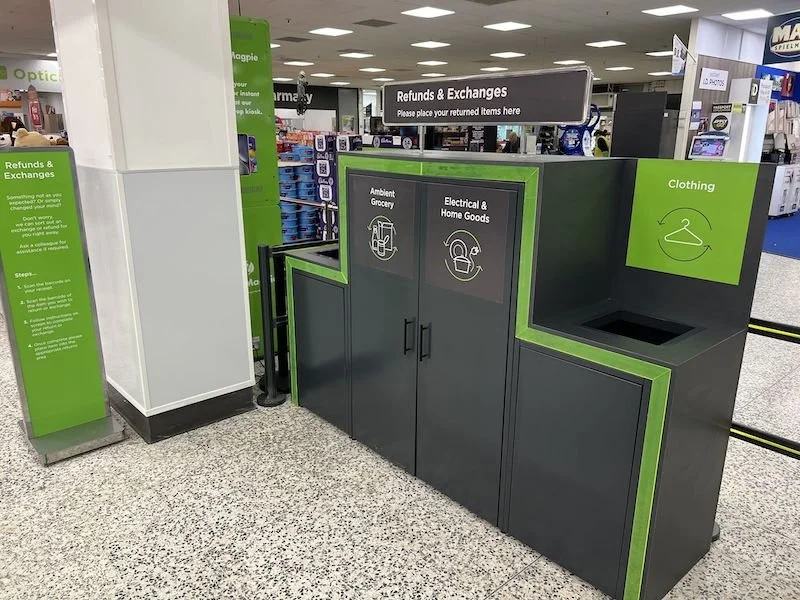 Asda tests out self-service returns solution as concept lands in Ashton-under-Lyne store in Greater Manchester 