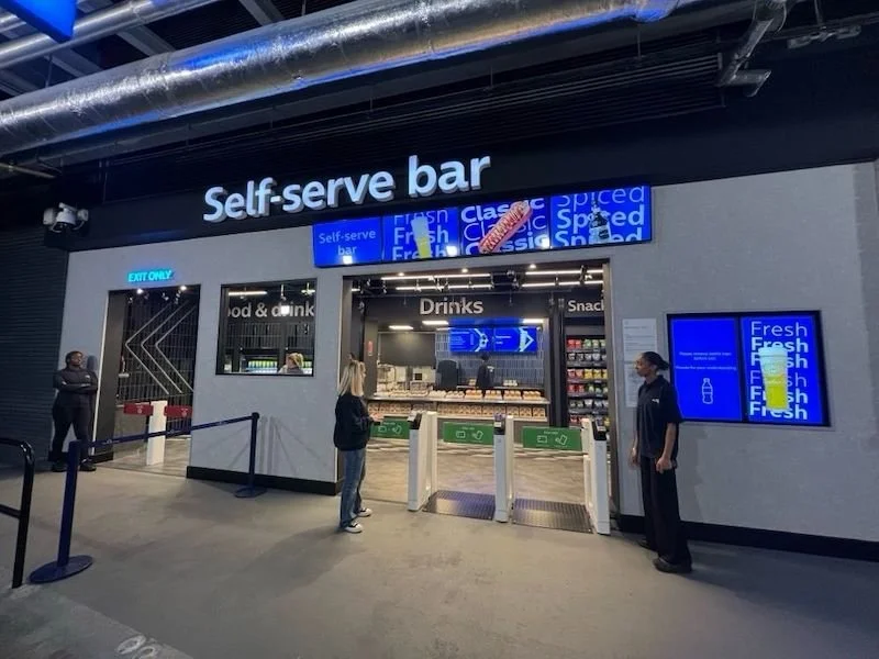 The O2 sees double as it opens another Amazon Just Walk Out technology powered self-service bar