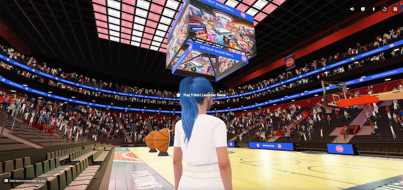 Immersive AI technology firm MeetKai and NBA’s Detroit Pistons launch virtual fan experience