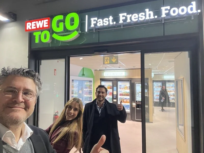 Fast. Fresh. Food. Lekkerland SE and Reckon.ai team on REWE To Go autonomous store in German train station