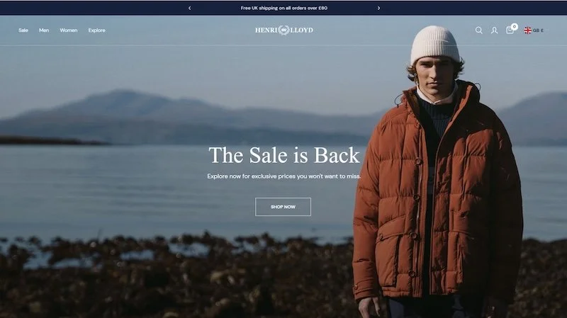 Henri-Lloyd boosts CX and streamlines operations with new Shopify website and warehouse move
