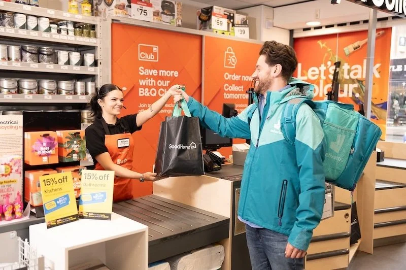 Increased choice and convenience for Londoners as B&amp;Q expands on-demand delivery trial with Deliveroo 