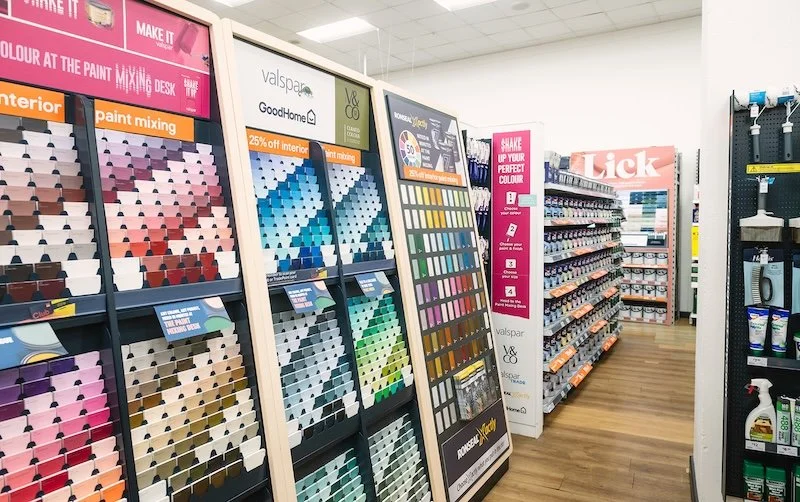 Paint and coatings firm Valspar teams with B&amp;Q to help couples find the perfect colour match