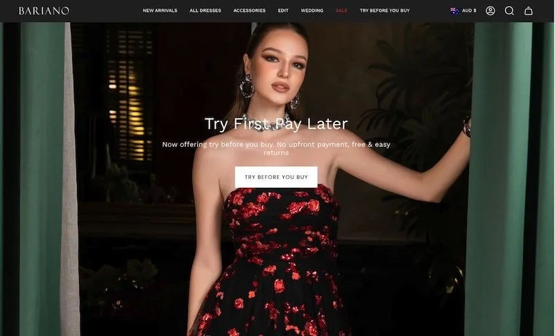 Australian fashion brand Bariano taps Try with Mirra tech as it replicates physical store fitting room experience online