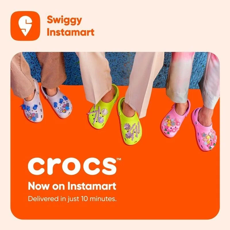 Crocs India 2025 campaign for Holi Hindu festival bags 300 million views on a single Instagram post