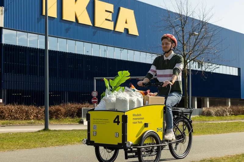 Are shoppers electric? Ikea tests out 'do it yourself delivery' solutions for urban customers