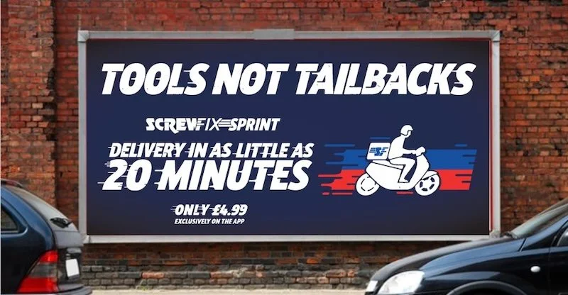 Fast and furious: Screwfix Sprint rapid delivery service hits 58% UK population coverage, 80k customers