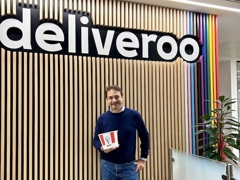 Deliveroo and KFC shake hands on deal that adds fried chicken brand to quick commerce platform