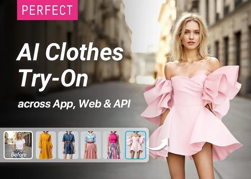 Beauty and fashion technology specialist Perfect Corp. takes wraps off new AI Clothes Try-On solution