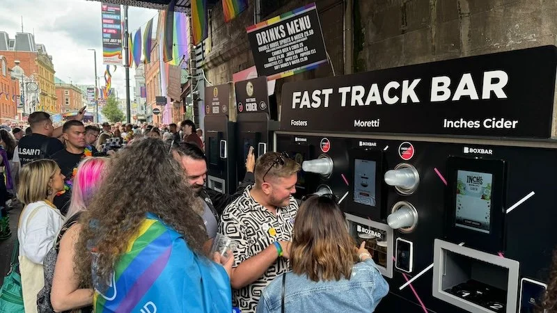 Boxbar Tech continues Leeds Pride partnership and preps 18 points of sale and 36 self-serving taps
