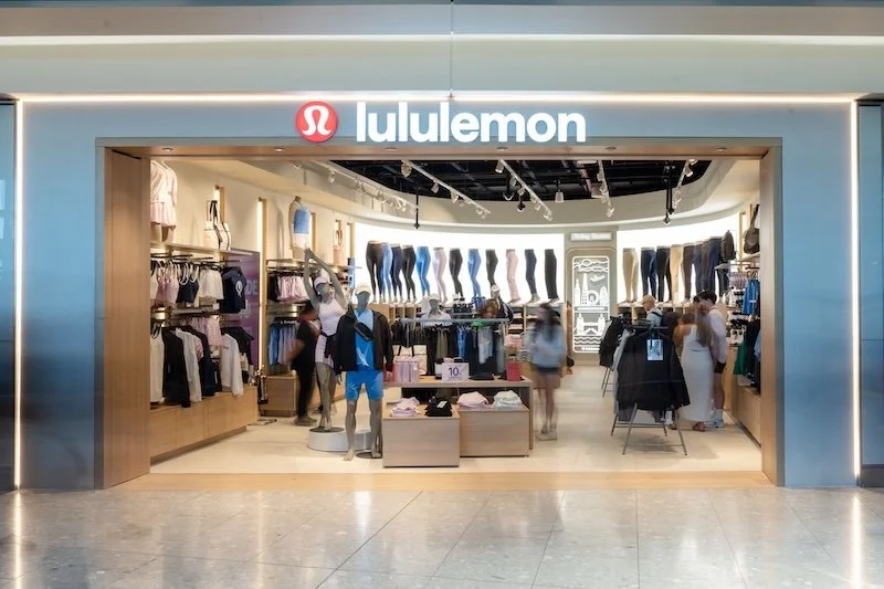 lululemon opens first store in European airport as it touches down at London Heathrow Terminal 5