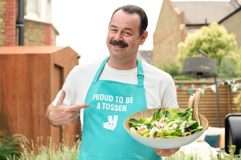 Danny Dyer and Deliveroo call on Brits to embrace their inner tosser with launch of app's Freshness Promise