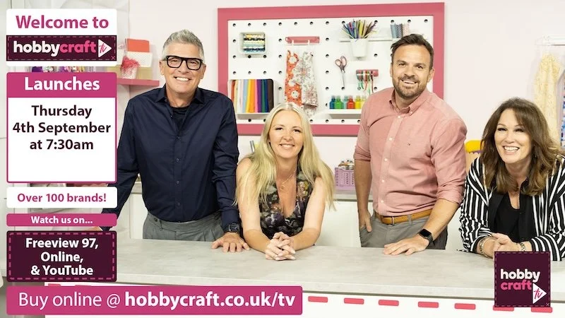 Hobbycraft TV shoppable channel launches on Freeview, YouTube and connected televisions