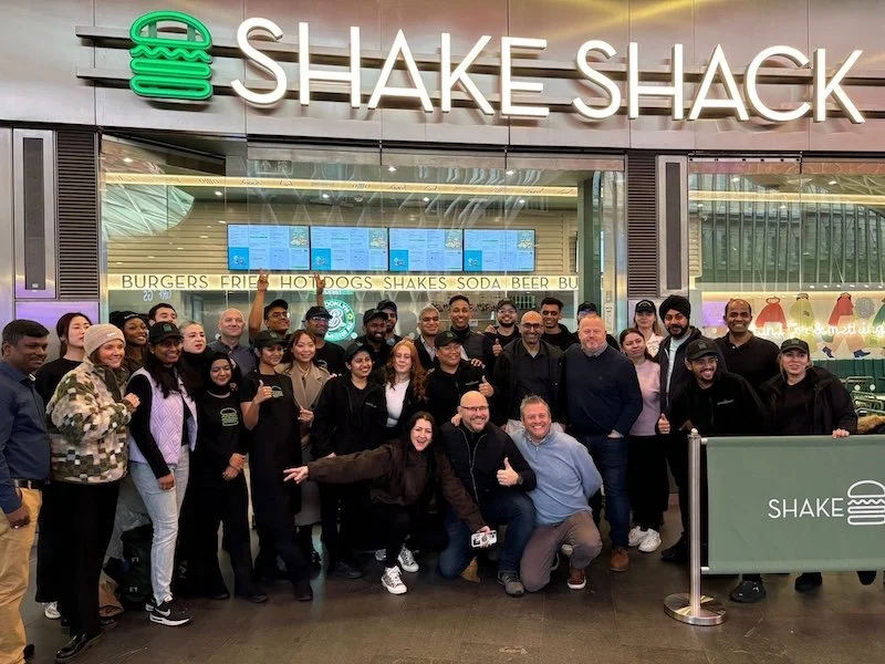 US firm Shake Shack turns 18 in the UK as it opens the doors to store at London King’s Cross Station 