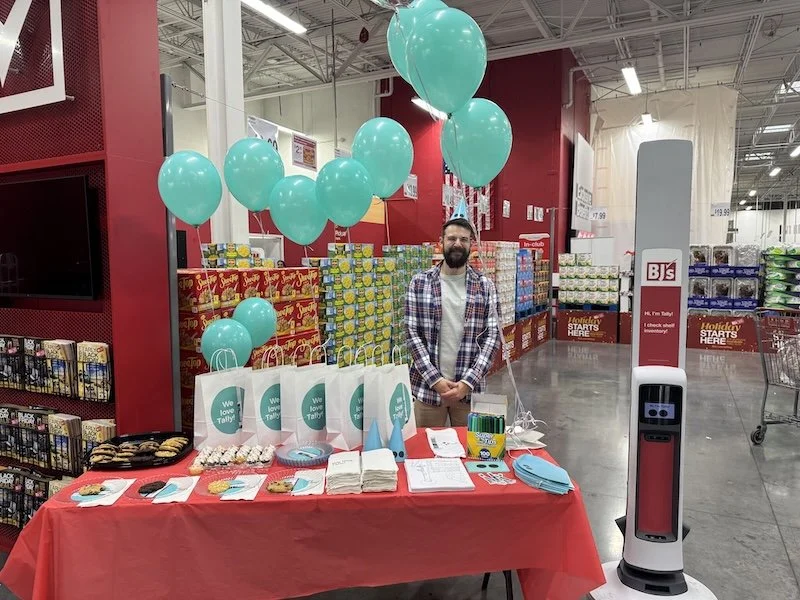 BJ's Wholesale Club celebrates collaboration and innovation as Simbe's Tally in-store robot turns ten