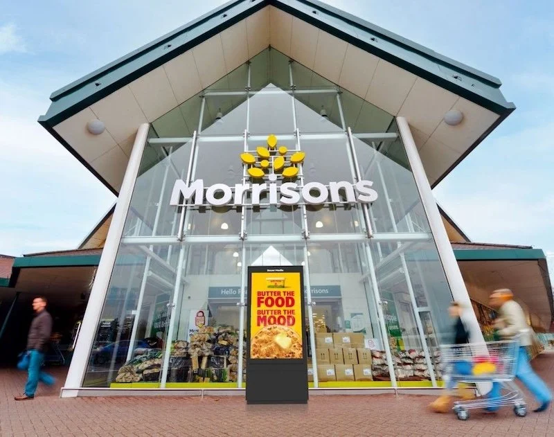 Morrisons connects with Bauer Media Outdoor UK for first move into digital out of home space