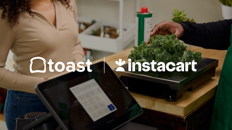 Toast and Instacart agree partnership involving restaurants and retailers across US