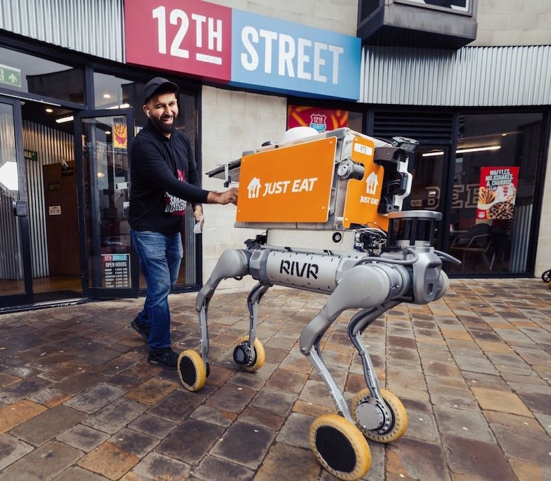 Just Eat tests out food delivery robots in UK: last week’s biggest technology plays at a glance