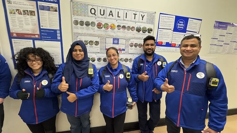 Tesco reports significant safety progress through grocery giant's body camera programme