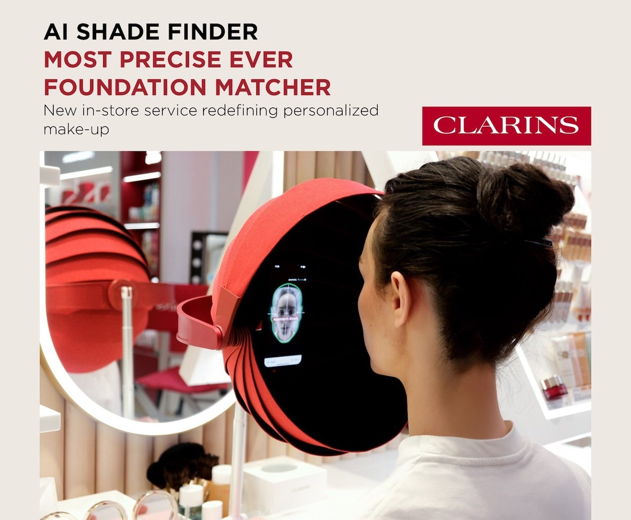 Clarins enlists Silicon Valley startup IlluminateAI for launch of in-store personalised make-up service