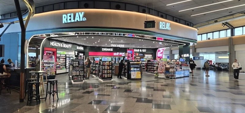 First for travel retailer Relay down under as it taps Vusion electronic shelf labels for new store