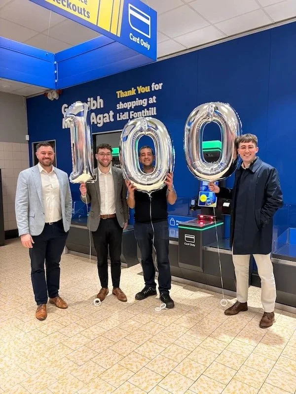 Self-checkout technology milestone for Lidl Ireland as food retailer's 100th store goes live