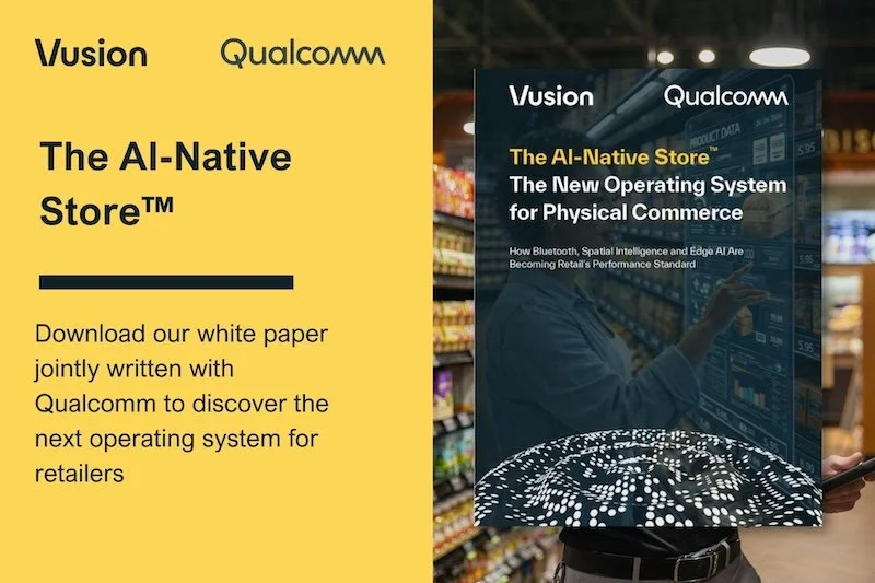 Vusion and Qualcomm Technologies share vision for stores built on BLE, EdgeSense and AI