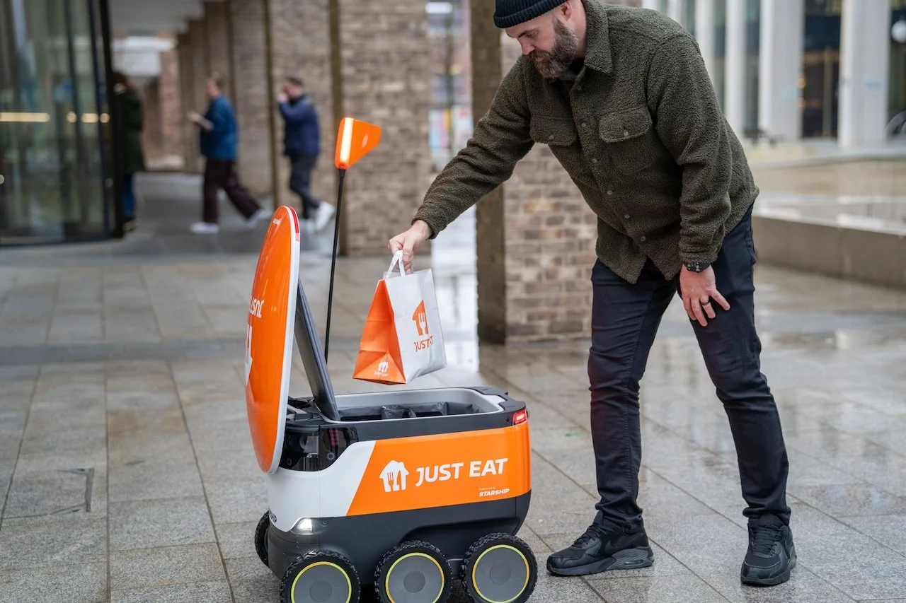 Starship Technologies delivery robots start rolling for Just Eat takeaway customers in Sunderland