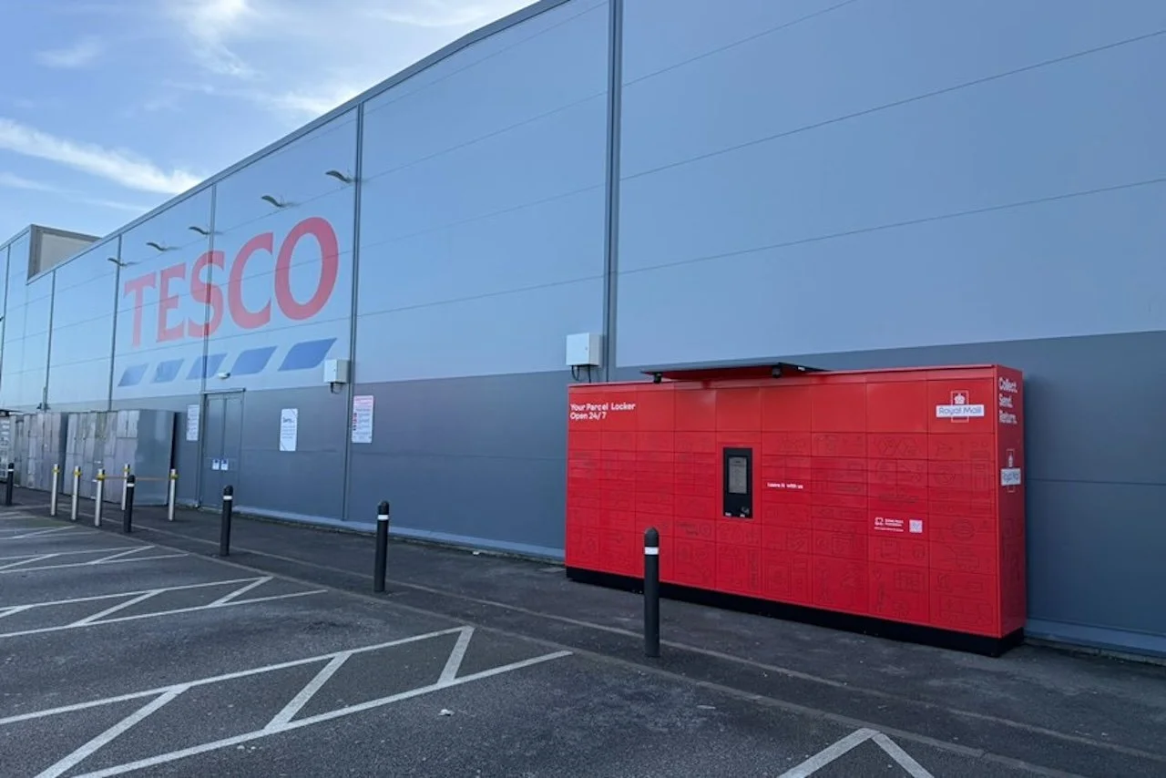 Royal Mail announces go live of six month trial for parcel lockers at Tesco stores across the UK